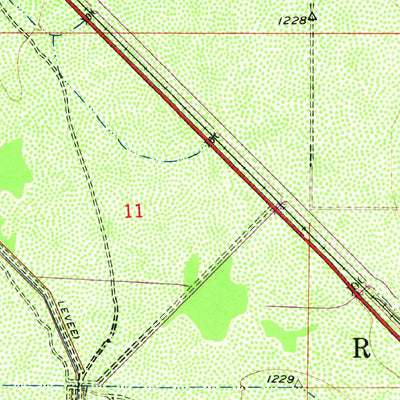 United States Geological Survey Gila Butte, AZ (1952, 24000-Scale) digital map