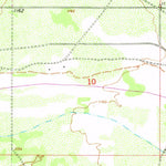 United States Geological Survey Gila Butte NW, AZ (1952, 24000-Scale) digital map