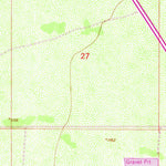 United States Geological Survey Gila Butte NW, AZ (1952, 24000-Scale) digital map