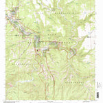 United States Geological Survey Gila Hot Springs, NM (1999, 24000-Scale) digital map