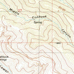 United States Geological Survey Gila Peak, AZ (1989, 24000-Scale) digital map