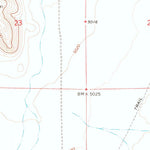 United States Geological Survey Gilbert Creek NW, NV (1969, 24000-Scale) digital map