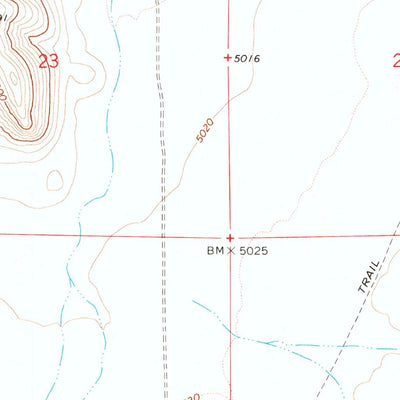 United States Geological Survey Gilbert Creek NW, NV (1969, 24000-Scale) digital map