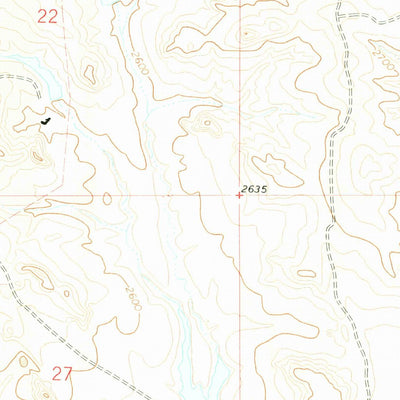 United States Geological Survey Gilbert Creek SE, MT (1972, 24000-Scale) digital map