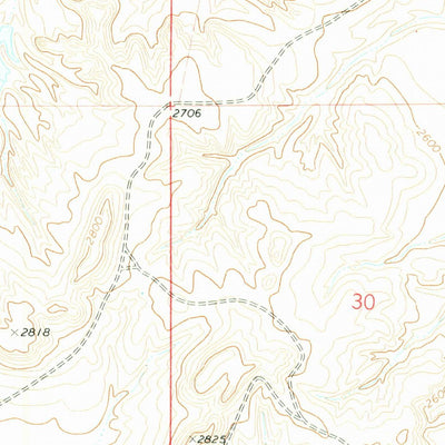 United States Geological Survey Gilbert Creek SE, MT (1972, 24000-Scale) digital map