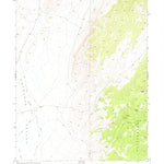 United States Geological Survey Gilbert Creek SE, NV (1969, 24000-Scale) digital map