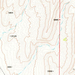 United States Geological Survey Gilbert Creek SE, NV (1969, 24000-Scale) digital map