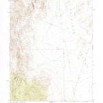 United States Geological Survey Gilbert Creek SW, NV (1969, 24000-Scale) digital map