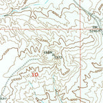 United States Geological Survey Gilbert Lake, WY (1949, 24000-Scale) digital map