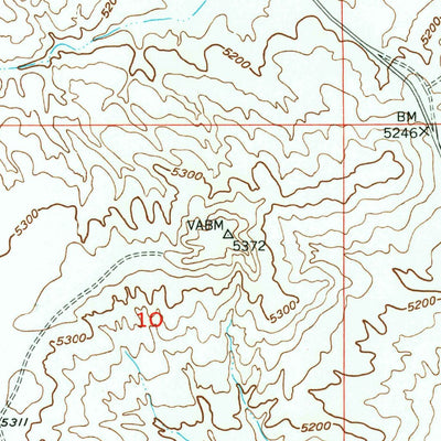 United States Geological Survey Gilbert Lake, WY (1949, 24000-Scale) digital map