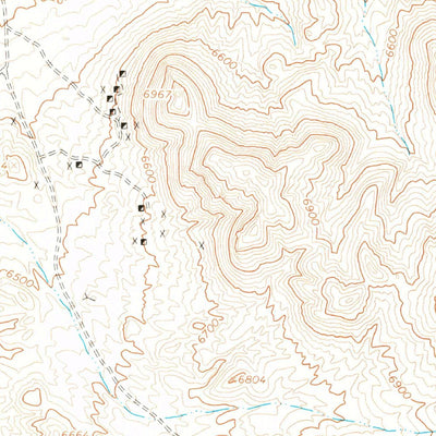United States Geological Survey Gilbert, NV (1968, 24000-Scale) digital map