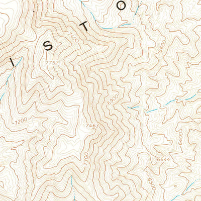 United States Geological Survey Gilbert, NV (1968, 24000-Scale) digital map