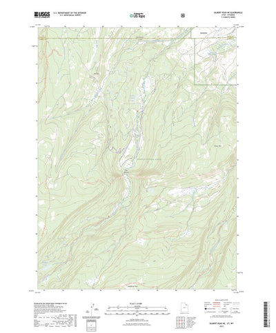United States Geological Survey Gilbert Peak NE, UT (2023, 24000-Scale) digital map