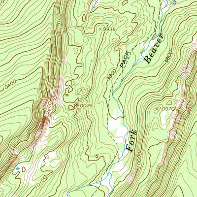 United States Geological Survey Gilbert Peak NE, UT-WY (1967, 24000-Scale) digital map