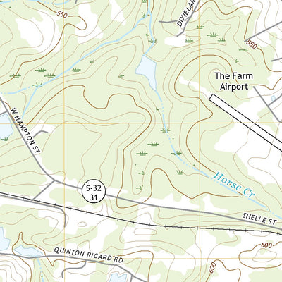 United States Geological Survey Gilbert, SC (2020, 24000-Scale) digital map