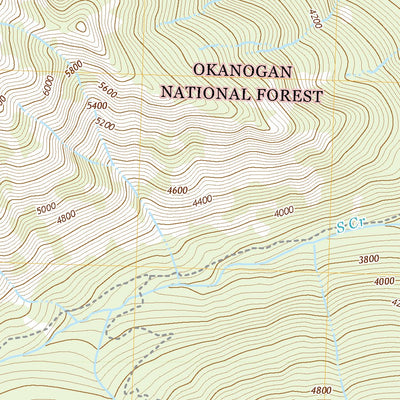 United States Geological Survey Gilbert, WA (2020, 24000-Scale) digital map