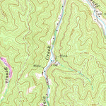 United States Geological Survey Gilbert, WV (1963, 24000-Scale) digital map