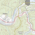 United States Geological Survey Gilbert, WV (2023, 24000-Scale) digital map