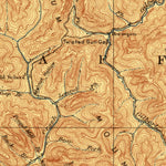 United States Geological Survey Gilbert, WV-VA-KY (1925, 62500-Scale) digital map