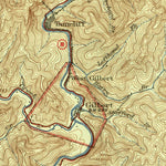 United States Geological Survey Gilbert, WV-VA-KY (1927, 62500-Scale) digital map