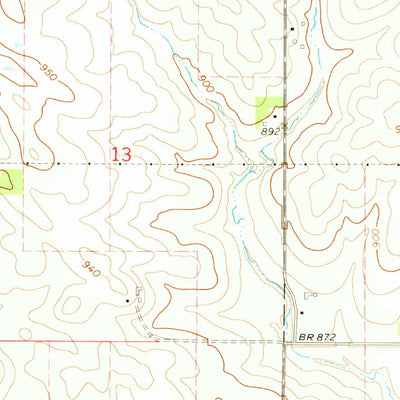United States Geological Survey Gilbertville, IA (1971, 24000-Scale) digital map