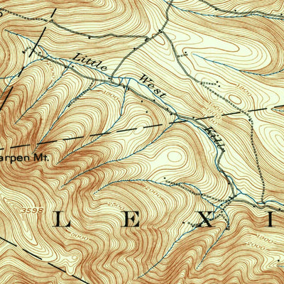United States Geological Survey Gilboa, NY (1901, 62500-Scale) digital map