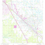 United States Geological Survey Gilchrist, FL (1957, 24000-Scale) digital map