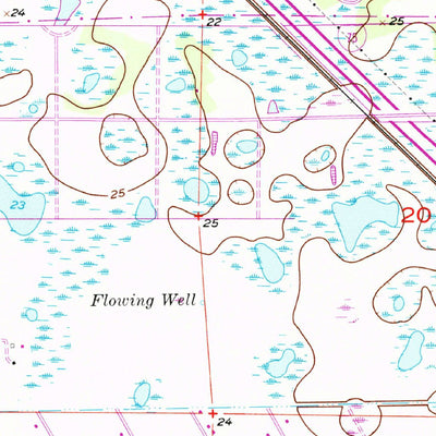 United States Geological Survey Gilchrist, FL (1957, 24000-Scale) digital map