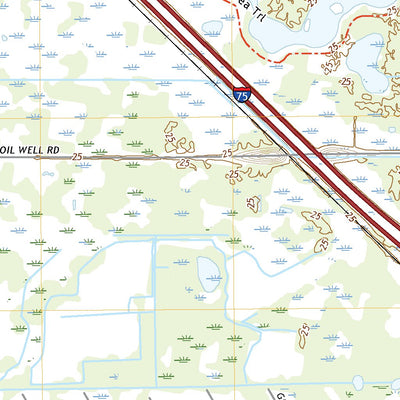 United States Geological Survey Gilchrist, FL (2021, 24000-Scale) digital map