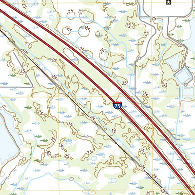 United States Geological Survey Gilchrist, FL (2021, 24000-Scale) digital map