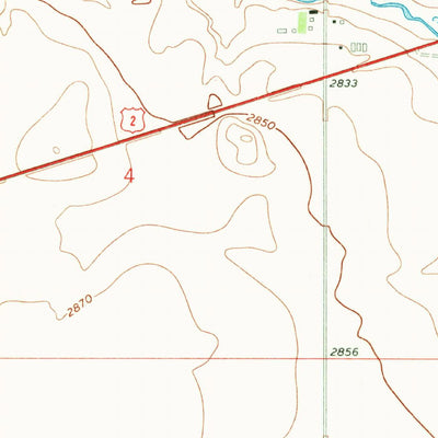 United States Geological Survey Gildford, MT (1969, 24000-Scale) digital map