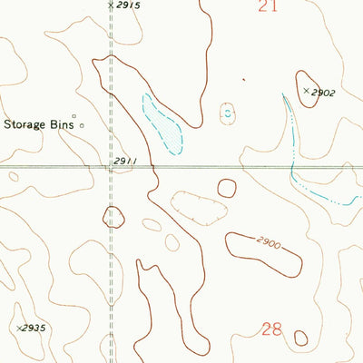 United States Geological Survey Gildford NE, MT (1969, 24000-Scale) digital map