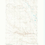 United States Geological Survey Gildford NW, MT (1969, 24000-Scale) digital map