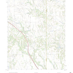 United States Geological Survey Giles, TX (2023, 24000-Scale) digital map