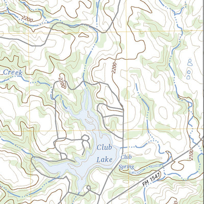 United States Geological Survey Giles, TX (2023, 24000-Scale) digital map