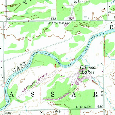 United States Geological Survey Gilford, MI (1963, 24000-Scale) digital map