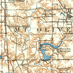 United States Geological Survey Gillespie, IL (1915, 62500-Scale) digital map