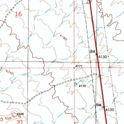United States Geological Survey Gillespie Mountain, AZ (1996, 24000-Scale) digital map