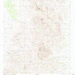 United States Geological Survey Gillespie Mountain, NM (1982, 24000-Scale) digital map