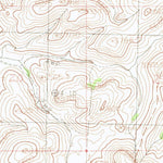 United States Geological Survey Gillespie Mountain, NM (1982, 24000-Scale) digital map