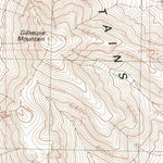 United States Geological Survey Gillespie Mountain, NM (1982, 24000-Scale) digital map