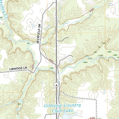 United States Geological Survey Gillespie North, IL (2021, 24000-Scale) digital map