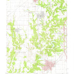 United States Geological Survey Gillespie South, IL (1974, 24000-Scale) digital map