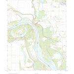 United States Geological Survey Gillett, AR (2020, 24000-Scale) digital map