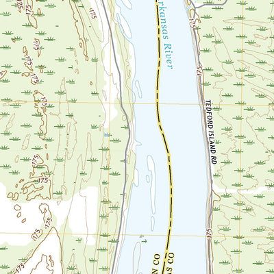 United States Geological Survey Gillett, AR (2020, 24000-Scale) digital map