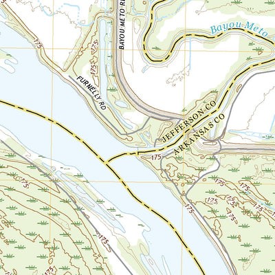 United States Geological Survey Gillett, AR (2020, 24000-Scale) digital map