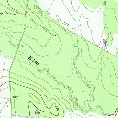 United States Geological Survey Gillett, TX (1961, 24000-Scale) digital map