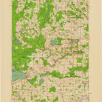 United States Geological Survey Gillett, WI (1956, 62500-Scale) digital map