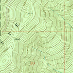 United States Geological Survey Gillette Mountain, WA (1952, 24000-Scale) digital map