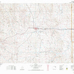 United States Geological Survey Gillette, WY (1972, 100000-Scale) digital map